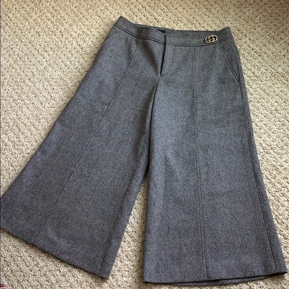 GORGEOUS 70’s inspired culotte wool GUCCI pants!